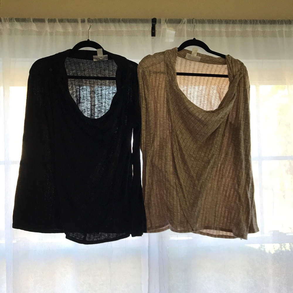 2- Motherhood Maternity nursing wrap sweater